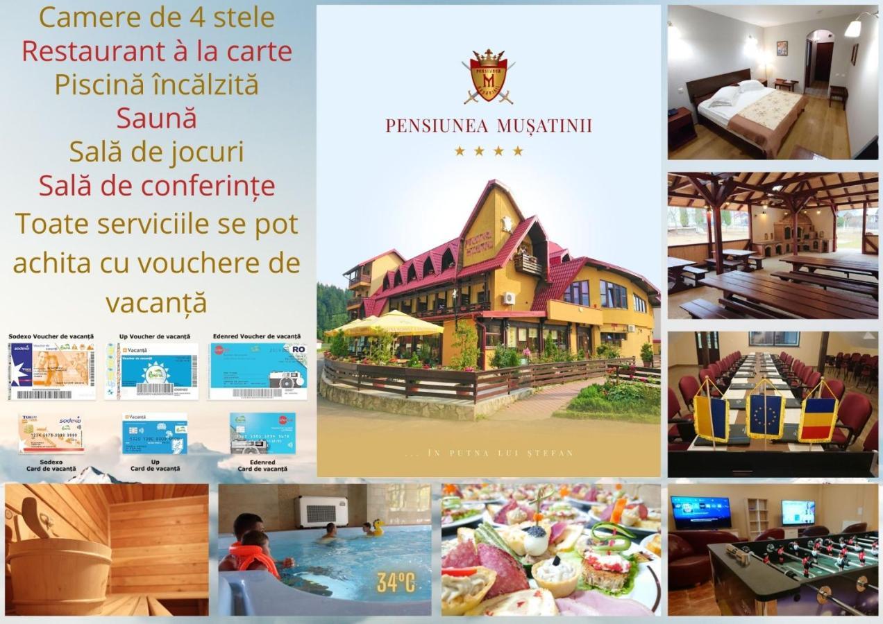 Pensiunea Musatinii بوتنا المظهر الخارجي الصورة