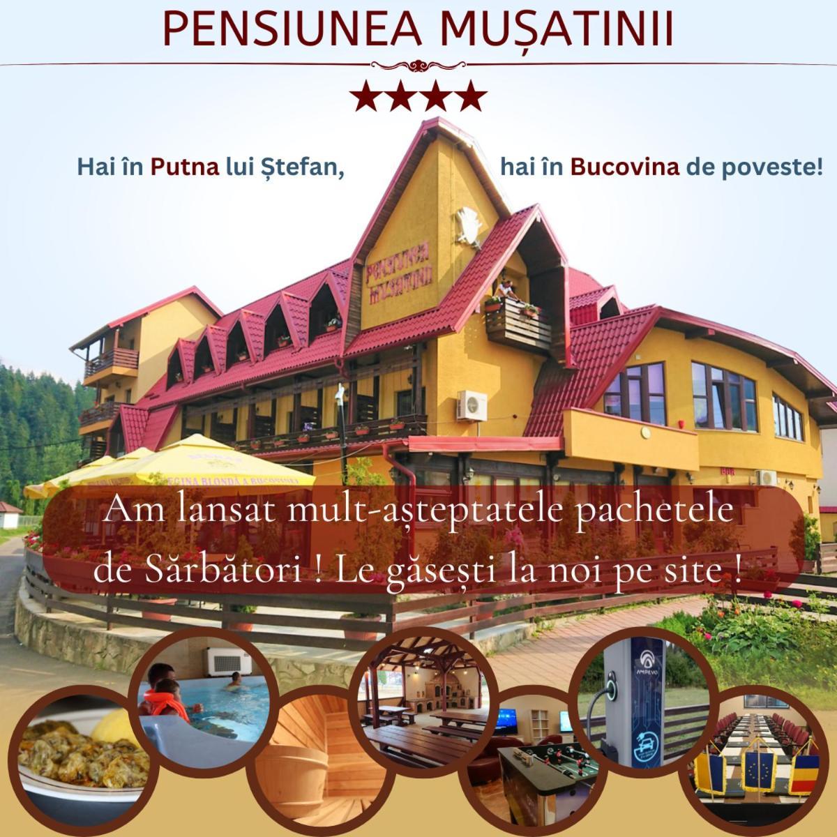 Pensiunea Musatinii بوتنا المظهر الخارجي الصورة